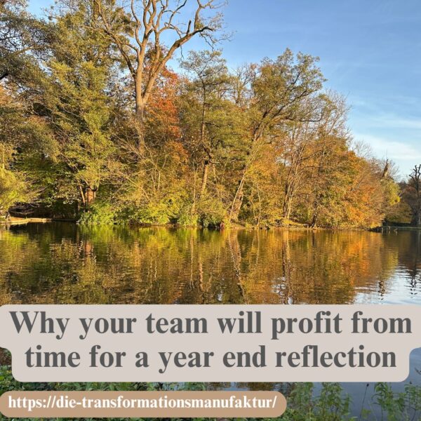 Why an end-of-year reflection is good for your team!